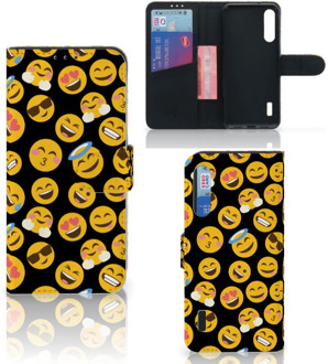 B2Ctelecom Flip Cover Xiaomi Mi A3 Telefoon Hoesje Emoji