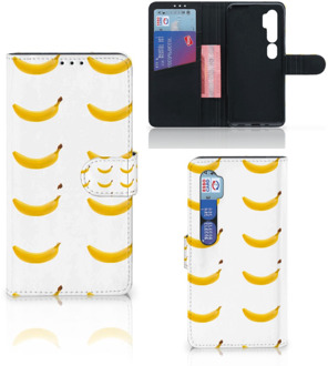 B2Ctelecom Flip Cover Xiaomi Mi Note 10 Pro Telefoon Hoesje Banana