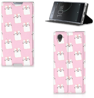 B2Ctelecom Flip Cover Xperia L1 Sleeping Cats