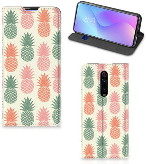 B2Ctelecom Flip Style Cover Xiaomi Redmi K20 Pro Ananas