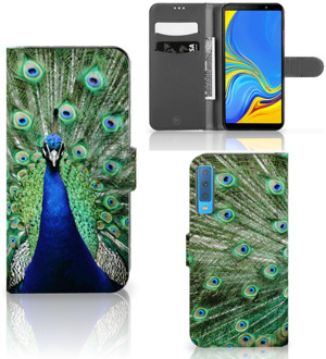 B2Ctelecom Flipcase Hoesje Samsung Galaxy A7 (2018) Design Pauw