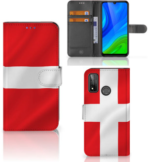 B2Ctelecom Flipcase Huawei P Smart 2020 Telefoon Hoesje Denemarken