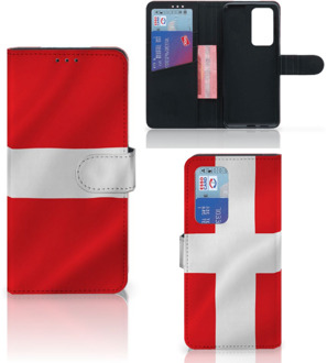 B2Ctelecom Flipcase Huawei P40 Pro Telefoon Hoesje Denemarken