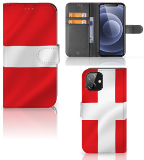 B2Ctelecom Flipcase iPhone 12 | 12 Pro (6.1") Telefoon Hoesje Denemarken