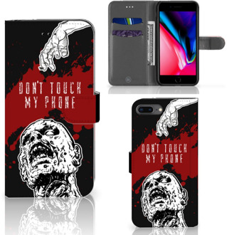 B2Ctelecom Flipcase iPhone 8 Plus | 7 Plus Zombie Blood