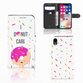 B2Ctelecom Flipcase iPhone XR Donut