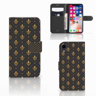 B2Ctelecom Flipcase iPhone XR Franse Lelie