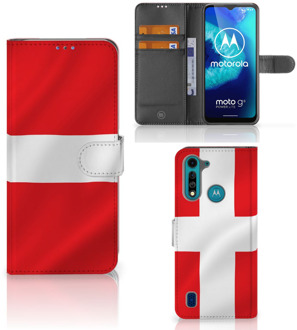 B2Ctelecom Flipcase Motorola G8 Power Lite Telefoon Hoesje Denemarken