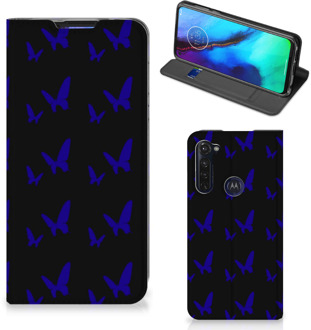 B2Ctelecom Flipcase Motorola Moto G Pro Smart Cover Vlinder Patroon