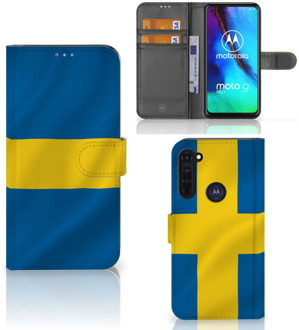 B2Ctelecom Flipcase Motorola Moto G Pro Telefoon Hoesje Zweden