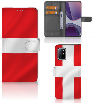 B2Ctelecom Flipcase OnePlus 8T Telefoon Hoesje Denemarken