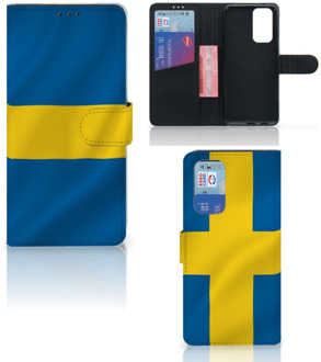 B2Ctelecom Flipcase OnePlus 9 Pro Telefoon Hoesje Zweden