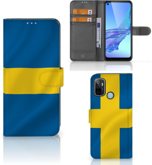 B2Ctelecom Flipcase OPPO A53 | OPPO A53s Telefoon Hoesje Zweden