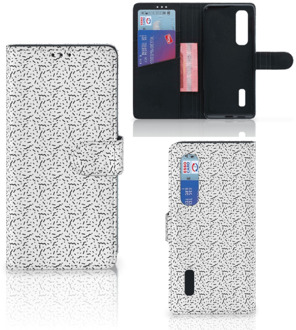 B2Ctelecom Flipcase OPPO Find X2 Pro Telefoon Hoesje Stripes Dots