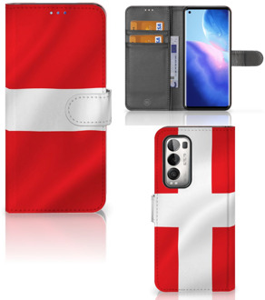 B2Ctelecom Flipcase OPPO Find X3 Neo 5G Telefoon Hoesje Denemarken