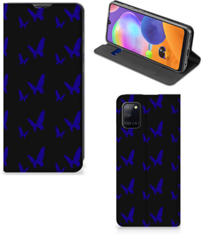 B2Ctelecom Flipcase Samsung Galaxy A31 Smart Cover Vlinder Patroon