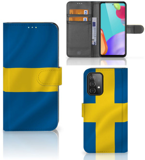 B2Ctelecom Flipcase Samsung Galaxy A52 Telefoon Hoesje Zweden