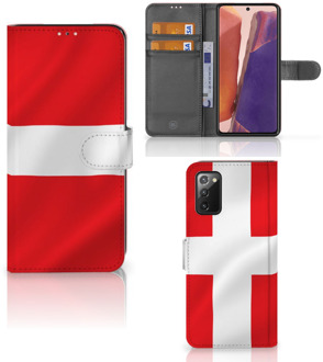 B2Ctelecom Flipcase Samsung Galaxy Note 20 Telefoon Hoesje Denemarken