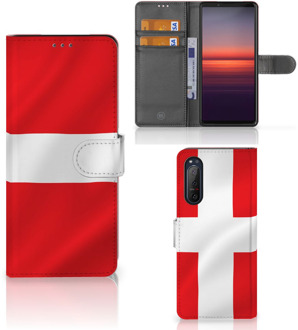 B2Ctelecom Flipcase Sony Xperia 5II Telefoon Hoesje Denemarken