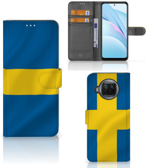 B2Ctelecom Flipcase Xiaomi Mi 10T Lite Telefoon Hoesje Zweden