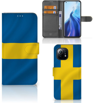 B2Ctelecom Flipcase Xiaomi Mi 11 Telefoon Hoesje Zweden