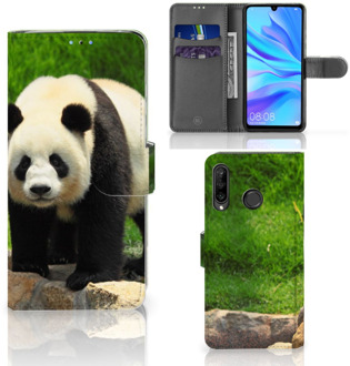 B2Ctelecom Flipcover Huawei P30 Lite Design Panda