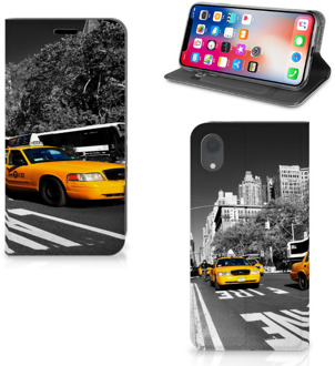 B2Ctelecom Flipcover iPhone Xr Design New York Taxi