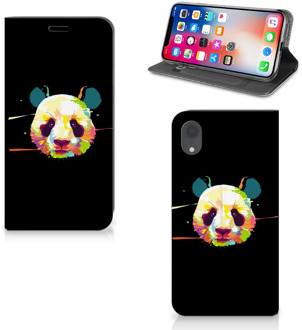 B2Ctelecom Flipcover iPhone Xr Design Panda Color