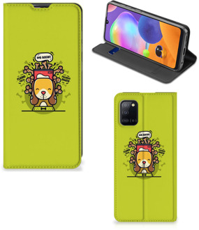 B2Ctelecom Flipcover Samsung Galaxy A31 Smartphone Hoesje Doggy Biscuit