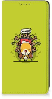 B2Ctelecom Flipcover Samsung Galaxy A52 Smartphone Hoesje Doggy Biscuit