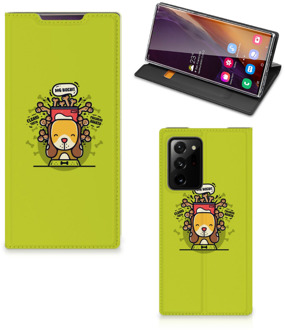 B2Ctelecom Flipcover Samsung Galaxy Note 20 Ultra Smartphone Hoesje Doggy Biscuit