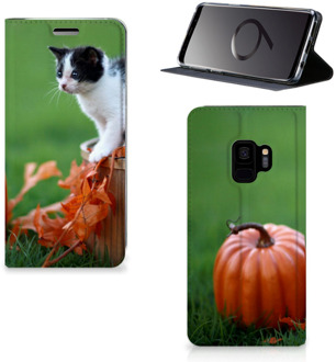 B2Ctelecom Flipcover Samsung S9 Kitten