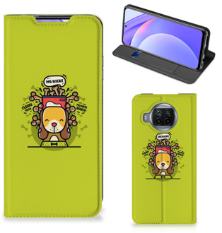 B2Ctelecom Flipcover Xiaomi Mi 10T Lite Smartphone Hoesje Doggy Biscuit