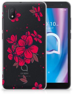 B2Ctelecom Foto hoesje Alcatel 1B (2020) Telefoon Hoesje Blossom Red