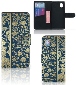 B2Ctelecom Foto hoesje Alcatel 1B (2020) Telefoonhoesje Golden Flowers