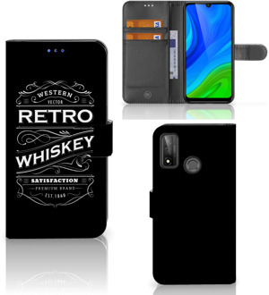 B2Ctelecom Foto hoesje Huawei P Smart 2020 Telefoonhoesje met Tekst Whiskey