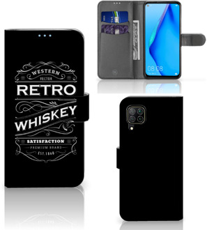 B2Ctelecom Foto hoesje Huawei P40 Lite Telefoonhoesje met Tekst Whiskey