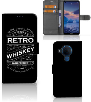 B2Ctelecom Foto hoesje Nokia 5.4 Telefoonhoesje met Tekst Whiskey