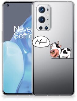 B2Ctelecom Foto hoesje OnePlus 9 Pro Telefoon Hoesje Gepersonaliseerd Cadeau Cow