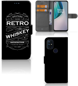 B2Ctelecom Foto hoesje OnePlus Nord N10 Telefoonhoesje met Tekst Whiskey