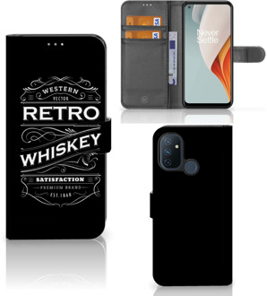 B2Ctelecom Foto hoesje OnePlus Nord N100 Telefoonhoesje met Tekst Whiskey