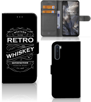 B2Ctelecom Foto hoesje OnePlus Nord Telefoonhoesje met Tekst Whiskey