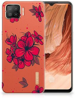 B2Ctelecom Foto hoesje OPPO A73 4G Telefoon Hoesje Blossom Red