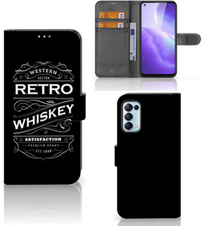 B2Ctelecom Foto hoesje OPPO Find X3 Lite Telefoonhoesje met Tekst Whiskey