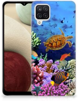 B2Ctelecom Foto hoesje Samsung Galaxy A12 Telefoon Hoesje Vissen