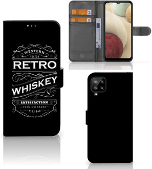 B2Ctelecom Foto hoesje Samsung Galaxy A12 Telefoonhoesje met Tekst Whiskey