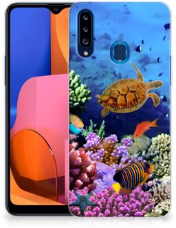 B2Ctelecom Foto hoesje Samsung Galaxy A20s Telefoon Hoesje Vissen