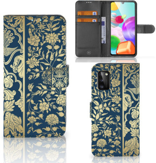 B2Ctelecom Foto hoesje Samsung Galaxy A41 Telefoonhoesje Golden Flowers