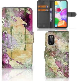 B2Ctelecom Foto hoesje Samsung Galaxy A41 Telefoonhoesje Letter Painting