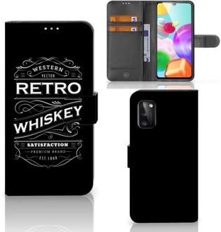 B2Ctelecom Foto hoesje Samsung Galaxy A41 Telefoonhoesje met Tekst Whiskey